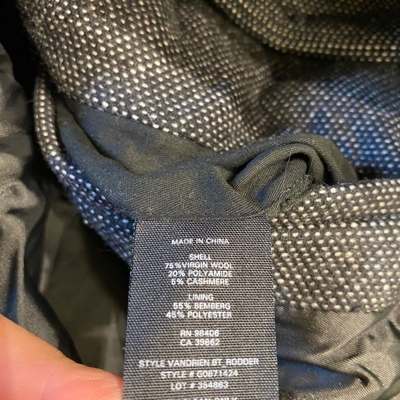 Theory Vandrien Wool Blend Coat - Picture 8 of 10